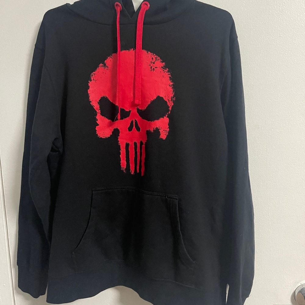 COPY - Mad Engine Punisher Skull Marvel Hoodie